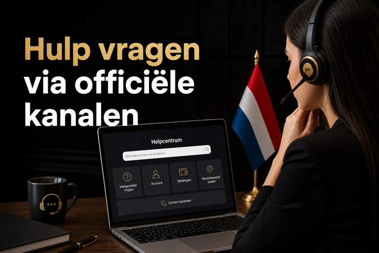 Hulp vragen via officiële kanalen
