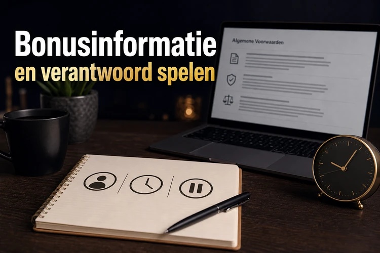 Bonusinformatie en verantwoord spelen